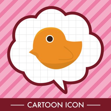 Bebek oyuncak ördek Tema öğeleri simge öğesi