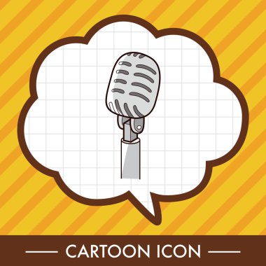 Rock tarzı mikrofon Tema öğeleri simge öğesi