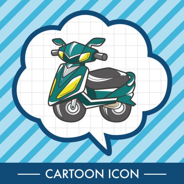 ulaşım motor Tema öğeleri vektör, eps simgesi öğesi