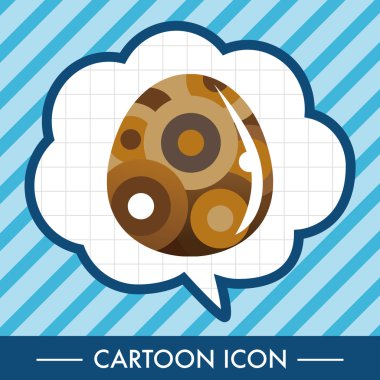 Paskalya yumurta Tema öğeleri vektör, boyama eps simgesi öğesi