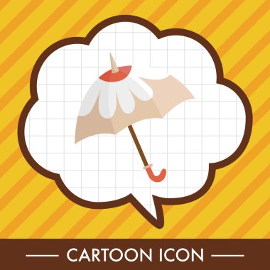 Şemsiye Tema öğeleri vektör, eps simgesi öğesi