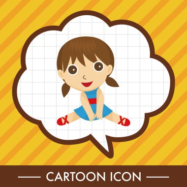 Spor atlet Tema öğeleri simge öğesi