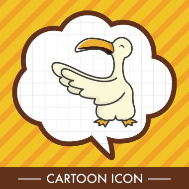 hayvan kuş çizgi film Tema öğeleri simge öğesi