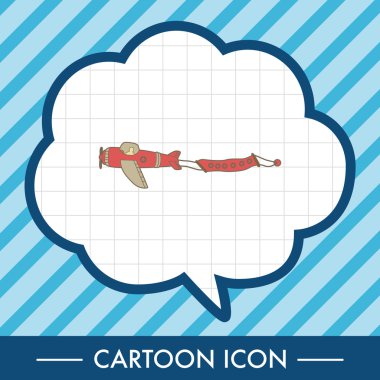 uçak Tema öğeleri vektör, eps simgesi öğesi