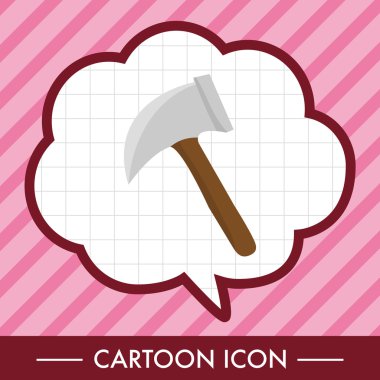 iş aracı çekiç Tema öğeleri vektör, eps simgesi öğesi