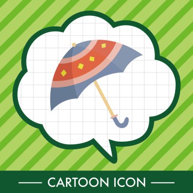 Şemsiye Tema öğeleri vektör, eps simgesi öğesi