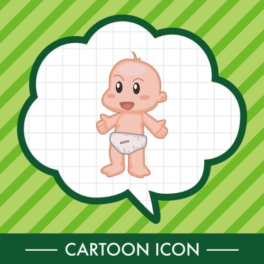 çocuk bebek Tema öğeleri simge öğesi