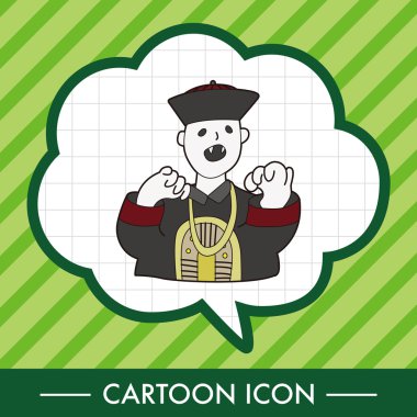 zombi Tema öğeleri simge öğesi