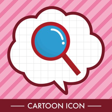 cam Tema öğeleri vektör, eps simgesi öğe Büyüteç aracı iş