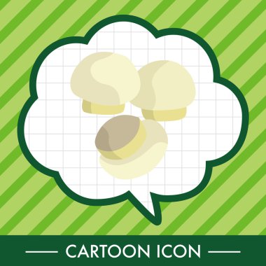 mantar karikatür Tema öğeleri vektör, eps simgesi öğesi