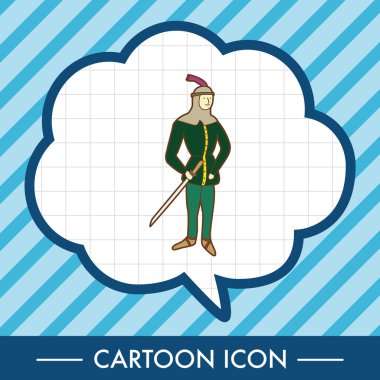 çizgi film karakteri kişi tema öğeleri simge öğesi