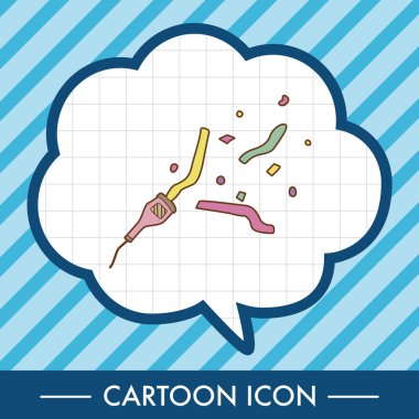 parti boynuz Tema öğeleri vektör, eps simgesi öğesi