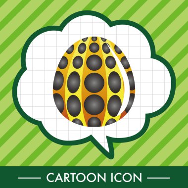 Paskalya yumurta Tema öğeleri vektör, boyama eps simgesi öğesi