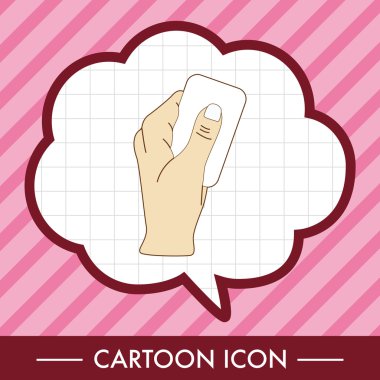 Kağıt Tema öğeleri vektör, eps simgesi öğe tutan el