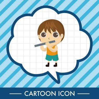 karakter müzisyen Tema öğeleri simge öğesi