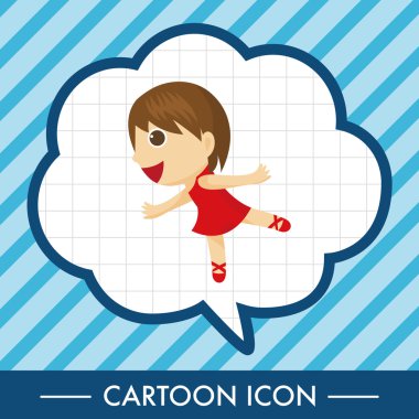 Spor atlet Tema öğeleri simge öğesi