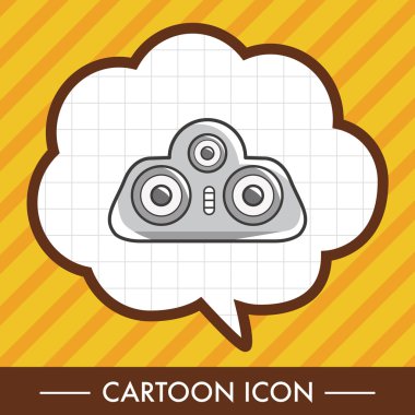 Stil radyo Tema öğeleri vektör, eps simgesi öğesi