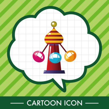 Bahçesi İmkanları Tema öğeleri vektör, eps simgesi öğesi