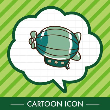 Stil sıcak hava balon Tema öğeleri vektör, eps simgesi öğesi