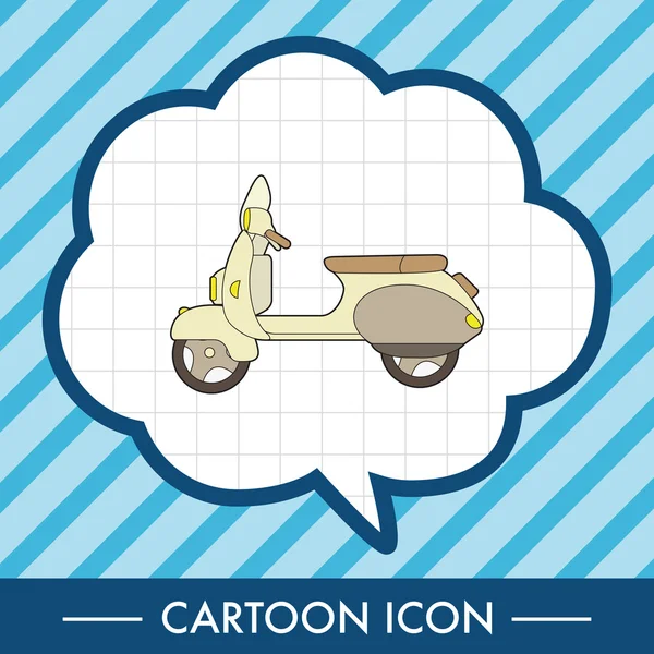 Transportation motor theme elements vector, eps icon element — Stock Vector
