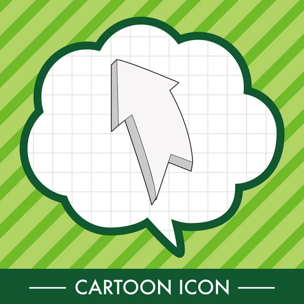 Arrow theme elements vecteur, eps icon element — Image vectorielle