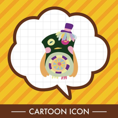 baykuş karikatür Tema öğeleri vektör, eps simgesi öğesi