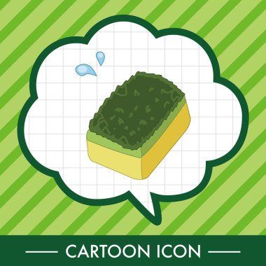 Pad Tema öğeleri vektör, eps simgesi öğe Temizleme mutfak eşyaları