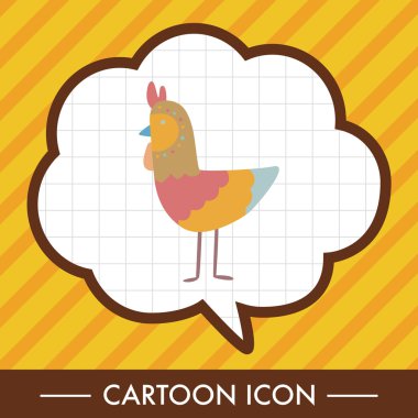 kuş çizgi film Tema öğeleri vektör, eps simgesi öğesi