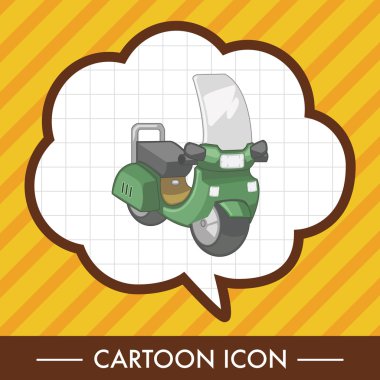 ulaşım motor Tema öğeleri vektör, eps simgesi öğesi