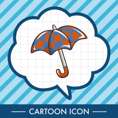 Şemsiye Tema öğeleri vektör, eps simgesi öğesi