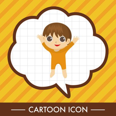 çocuk tema öğeleri simge öğesi