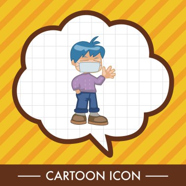 İnsanlar kış Tema öğeleri simge öğesi