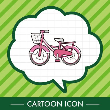 ulaşım Bisiklet Tema öğeleri vektör, eps simgesi öğesi