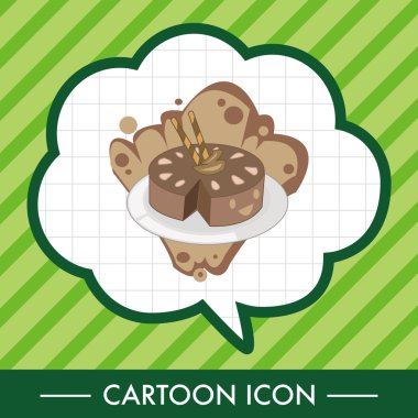 pasta düz simgesi öğeleri arka plan, eps10 simgesi öğe dekorasyon