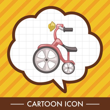 ulaşım Bisiklet Tema öğeleri vektör, eps simgesi öğesi