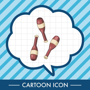 sirk sahne Tema öğeleri vektör, eps simgesi öğesi