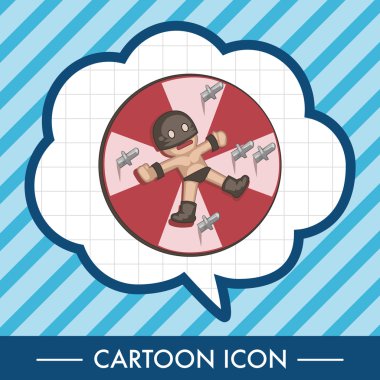 sirk hokkabaz Tema öğeleri vektör, eps simgesi öğesi