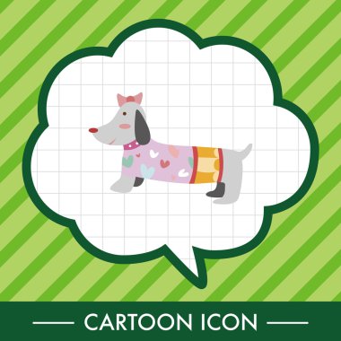 hayvan köpek çizgi film Tema öğeleri simge öğesi