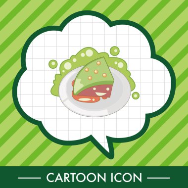 pasta düz simgesi öğeleri arka plan, eps10 simgesi öğe dekorasyon