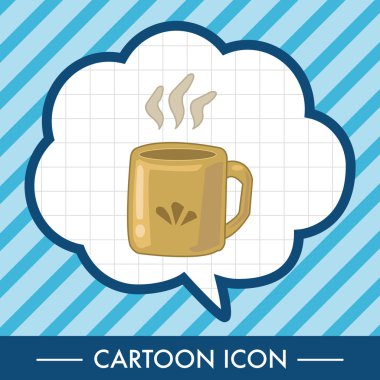 mutfak eşyaları Kupası tema öğeleri vektör, eps simgesi öğesi