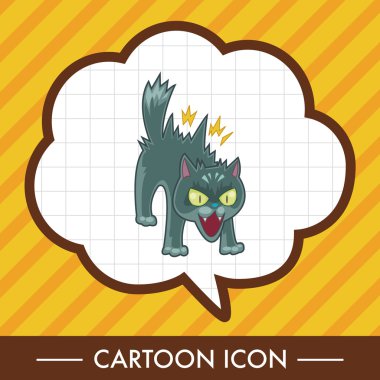 kedi Tema öğeleri vektör, eps simgesi öğesi