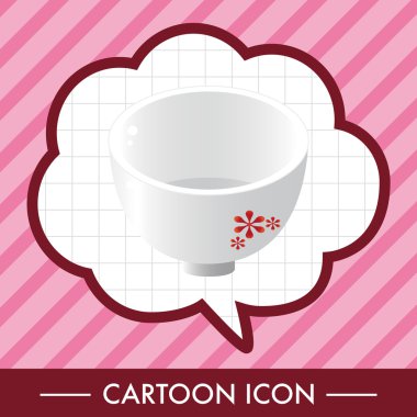 mutfak eşyaları kase Tema öğeleri vektör, eps simgesi öğesi