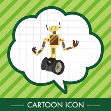 Robot Tema öğeleri vektör, eps simgesi öğesi