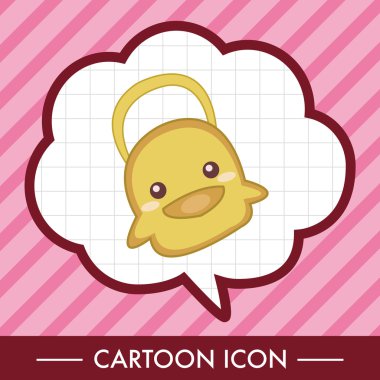 Bebek önlüğü Tema öğeleri simge öğesi