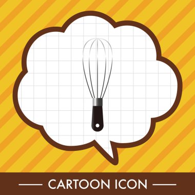 mutfak eşyaları çırpıcı Tema öğeleri vektör, eps simgesi öğesi