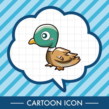 kuş çizgi film Tema öğeleri vektör, eps simgesi öğesi