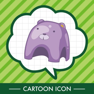 Eğlence Parkı İmkanları Tema öğeleri simge öğesi