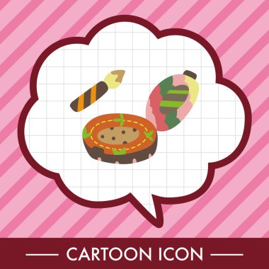 göz liner ve göz farı Tema öğeleri vektör, eps simgesi öğesi