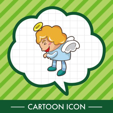 Angel Tema öğeleri vektör, eps simgesi öğesi