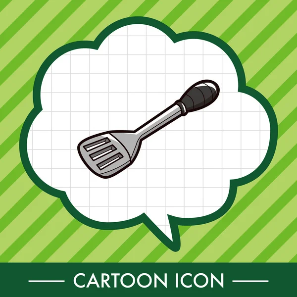 Éléments thème spatule ustensiles de cuisine vecteur, eps élément icône — Image vectorielle